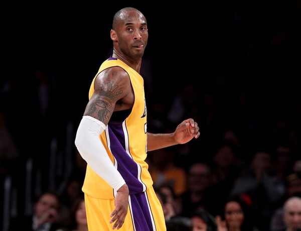 LOS ANGELES, CALIF. &#8211; JAN. 13, 2015. Kobe Bryant in action against the Miami Heat on Tuesday, Jan. 1