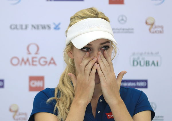 Paige Spiranac reduced to tears after 'golf Karen' criticized her