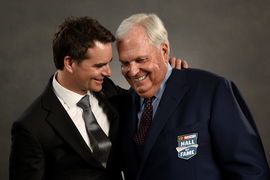 NASCAR HAall of Fame Class of 2017 Induction Ceremony Rick Hendrick and Jeff Gordon