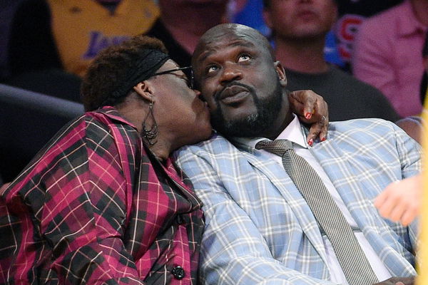 Shaq With Mom