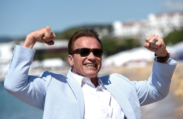 Arnold Schwarzenegger and Jean-Michel Cousteau Photocall for &#8216;Wonders of the Sea 3D&#8217;