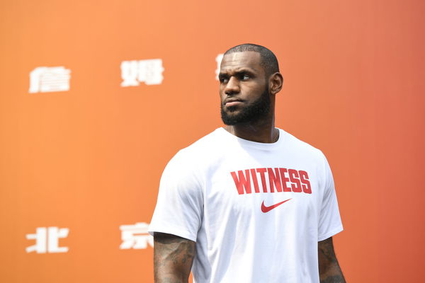 LeBron James Visits Beijing