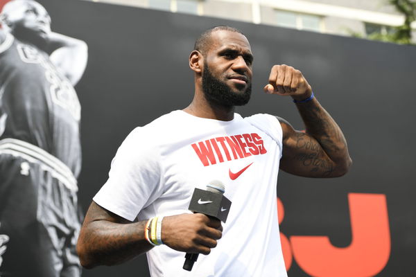 LeBron James Visits Beijing