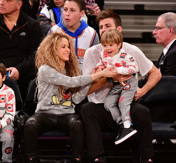 Celebrities Attend The New York Knicks Vs Philadelphia 76ers Game