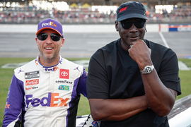 Denny Hamlin Michael Jordan