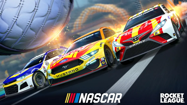 NASCAR gaming Fortnite