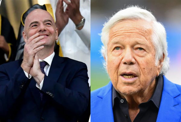 Gianni Infantino Robert Kraft Imago