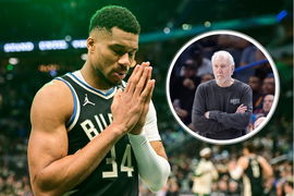 Giannis Antetokounmpo, Gregg Popovich