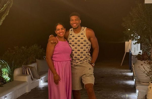 Giannis Antetokounmpo, Mariah Riddlesprigger