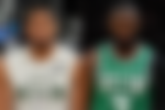 Giannis Antetokounmpo and Jaylen Brown