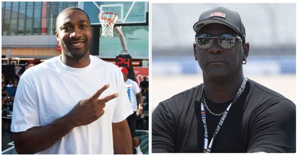 Gilbert Arenas, Michael Jordan