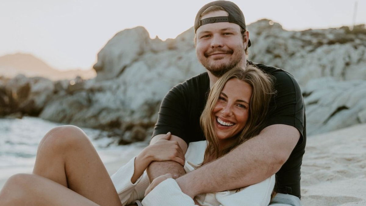 Who Is Graham Glasgow's Wife? Meet Ally Glasgow, NFL Star's NCAA Athlete  Turned Graphic Designer Life Partner - EssentiallySports