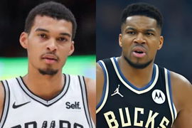 Victor Wembanyama & Giannis Antetokounmpo