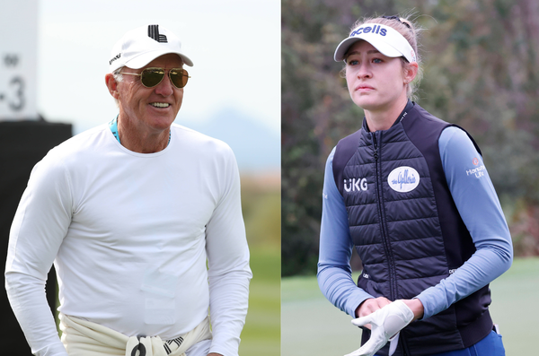 Greg Norman and Nelly Korda