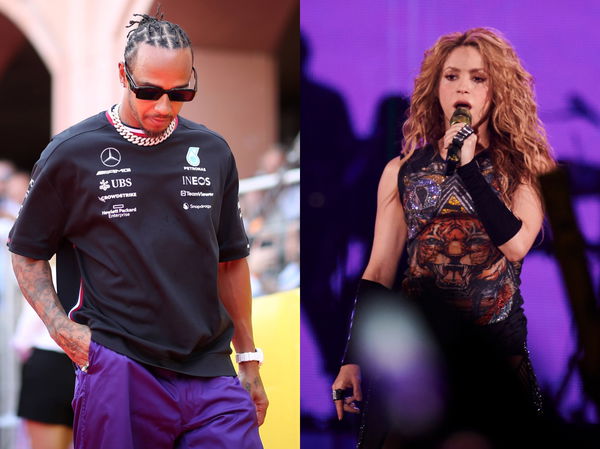 Lewis Hamilton and Shakira