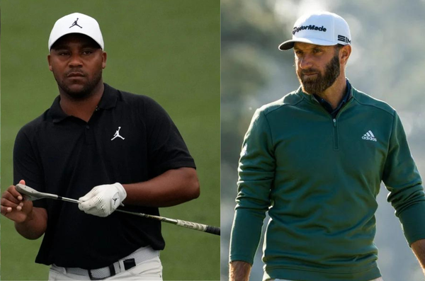 Harold Varner III and Dustin Johnson