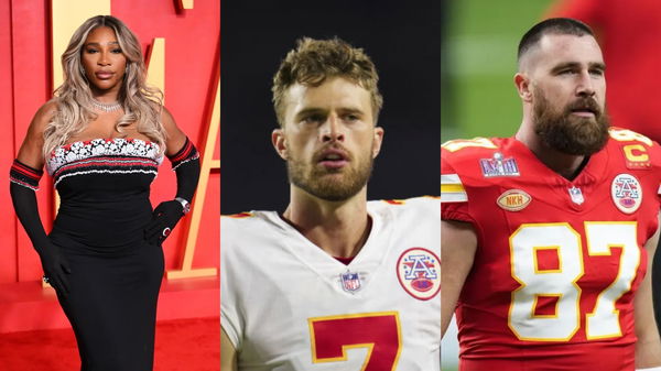 Harrison Butker, Serena Williams, Travis Kelce