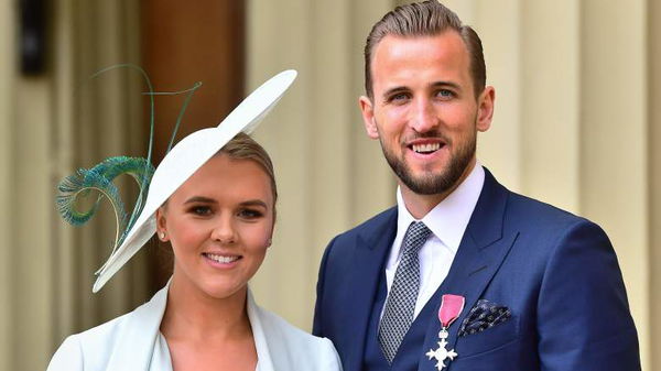 Harry Kane and Katie Goodland