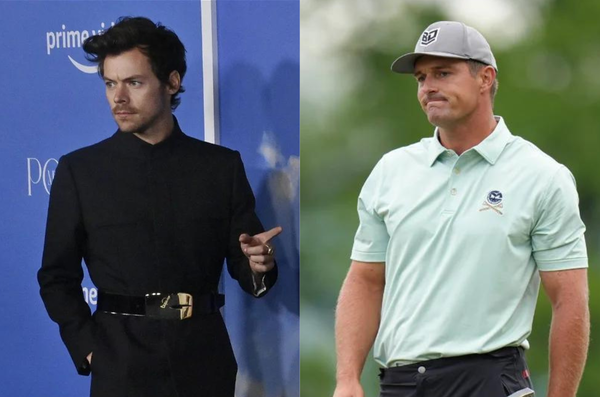 Harry Styles and Bryson DeChambeau