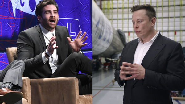 Hasan Piker and Elon Musk