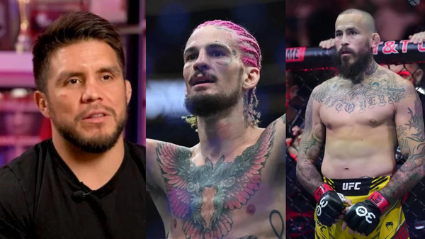 Henry Cejudo, Sean O&#8217;Malley and Marlon Vera