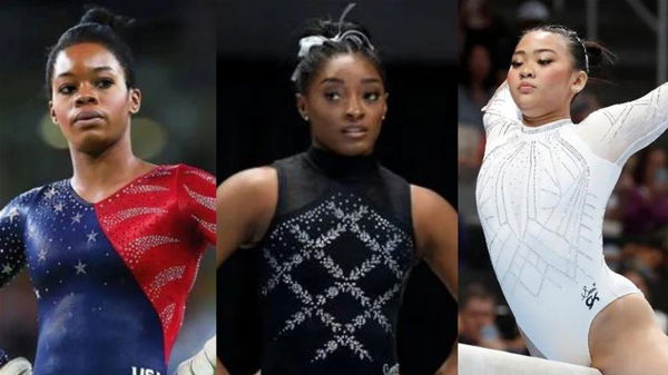 Gabby Douglas, Simoine Biles, Suni Lee