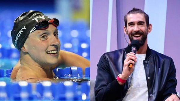 Katie Ledecky, Michael Phelps