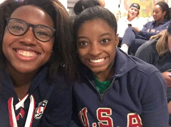 Simone Biles, Simone Manuel