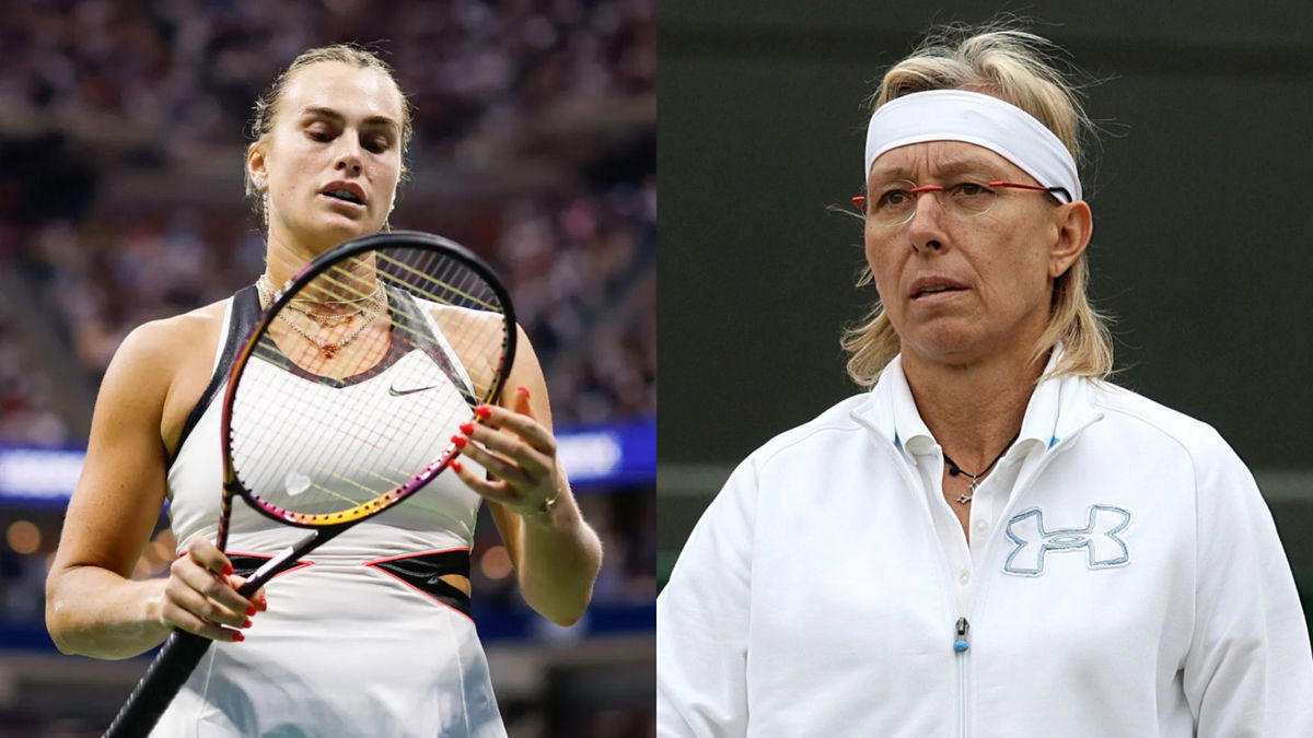 Navratilova Reacts After Sabalenka’s Transgender Comments