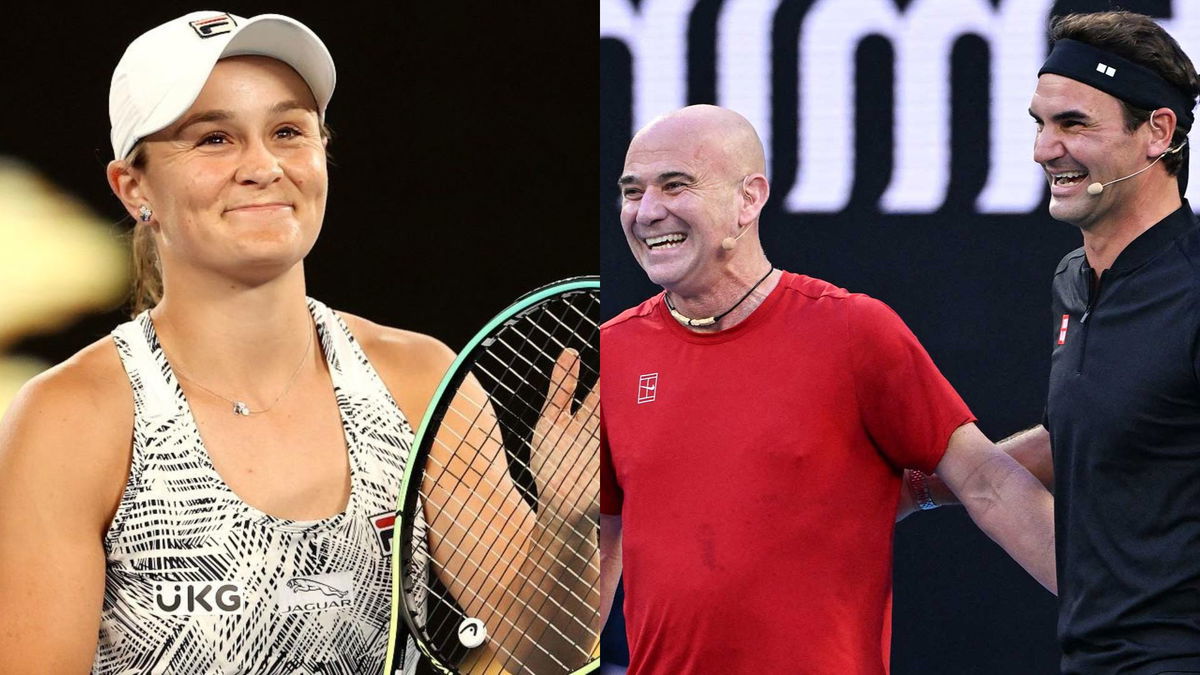 Aussie Crowd Melts as Ash Barty Responds to Agassi & Federer’s Unexpected Call
