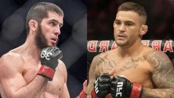 Dustin Poirier and Islam Makhachev