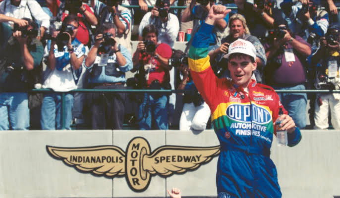 Indiana Kid Jeff Gordon Crushes the Field to Seize NASCAR’s Historic First-Ever Brickyard 400 Crown