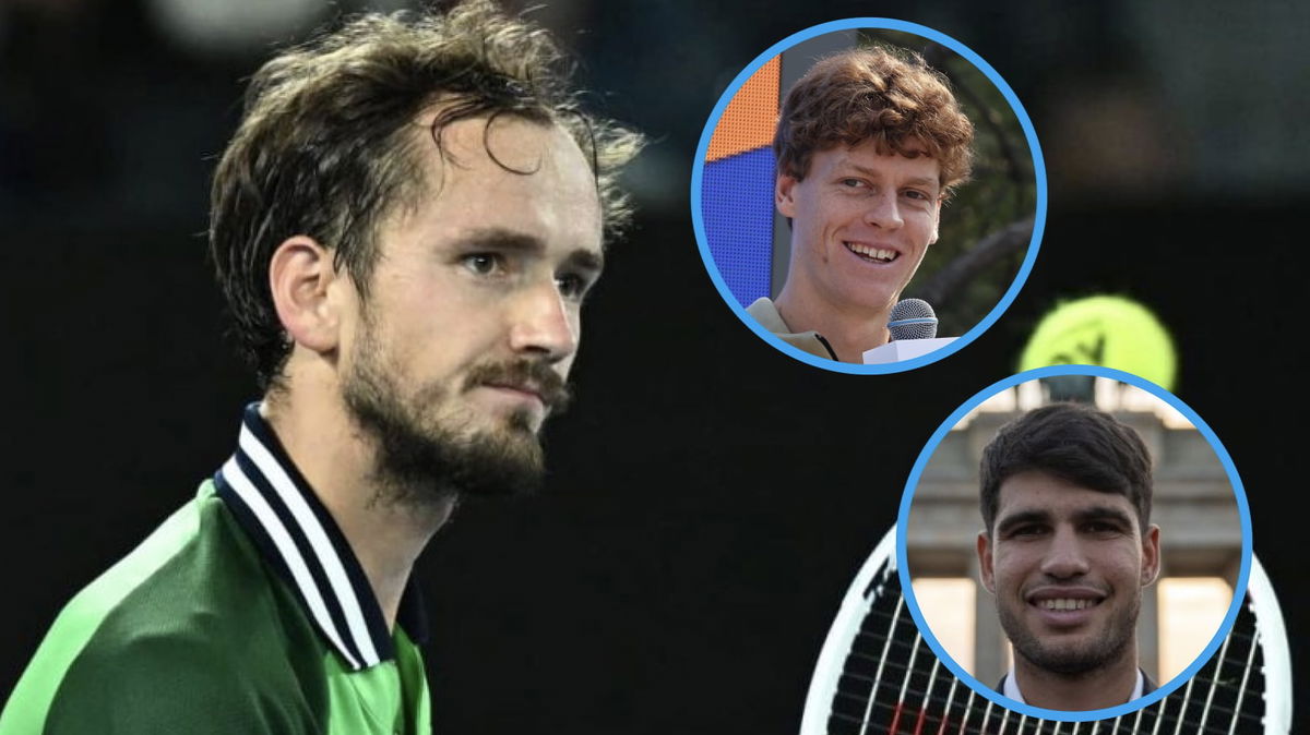 Medvedev Speaks Out on Being Vouched as a Challenge for Alcaraz & Sinner