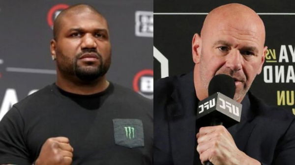 Quinton Jackson and Dana White