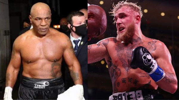 Jake Paul and Mike Tyson