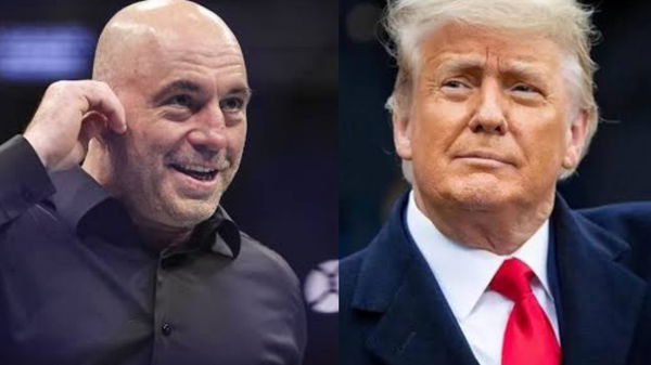 Joe Rogan and Donald Trump