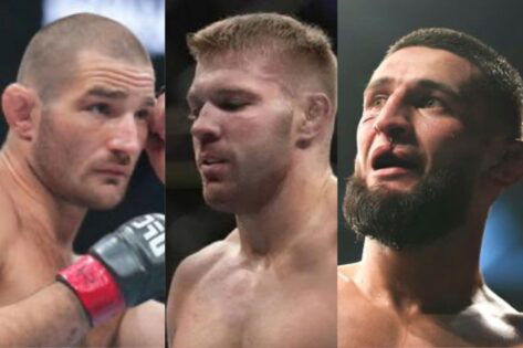 Sean Strickland Claims Dricus Du Plessis Has Only 1 Way to Beat Khamzat Chimaev at UFC 319 Showdown