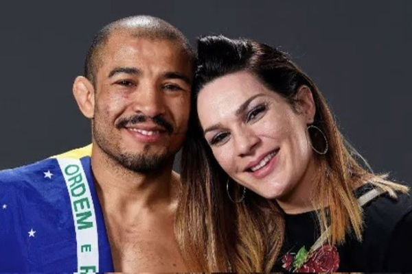 Jose Aldo and Vivianne Perreira