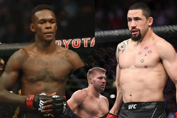 Israel Aresanya, Robert Whittaker and Dricus Du Plessis