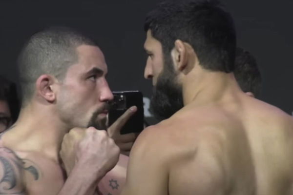 Robert Whittaker and Khamzat Chimaev