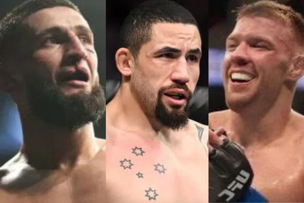 Khamzat Chimaev  ,Robert Whittaker, Dricus Du Plessis