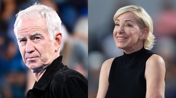 John McEnroe and Chris Evert