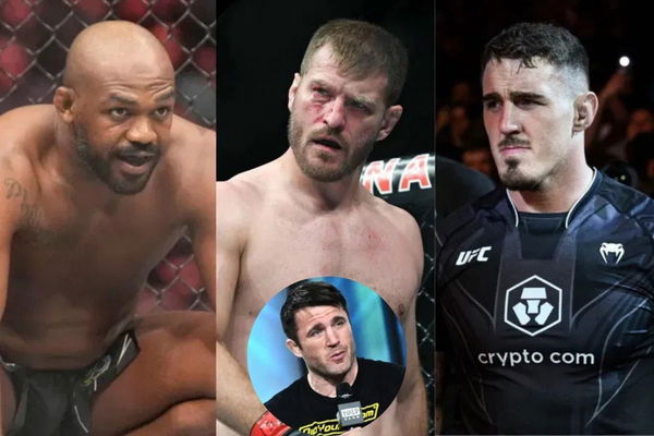 Jon Jones , Stipe Miocic, Tom Aspinall , and Chael Sonnen