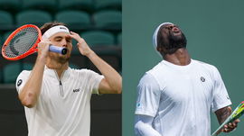 Taylor Fritz and Frances Tiafoe