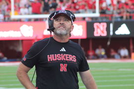 John Butler Defensive Coordinator for the Nebraska Cornhuskers.