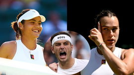 Emma Raducanu, Taylor Fritz, Aryna Sabalenka