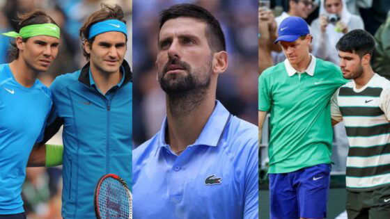 Novak Djokovic: Still the ‘Third Man’ as Alcaraz–Sinner Rivalry Echoes Federer–Nadal