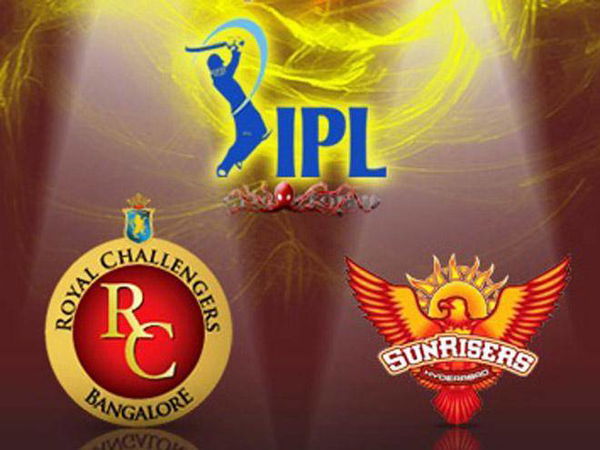 Royal Challengers Bangalore vs Sunrisers Hyderabad