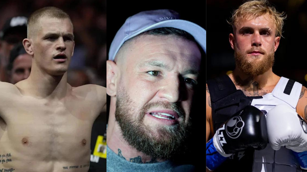 Ian Garry, Jake Paul and Conor McGregor