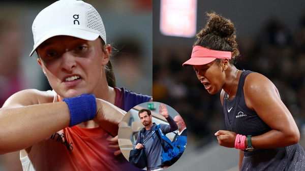 Iga Swiatek, Andy Murray, Naomi Osaka